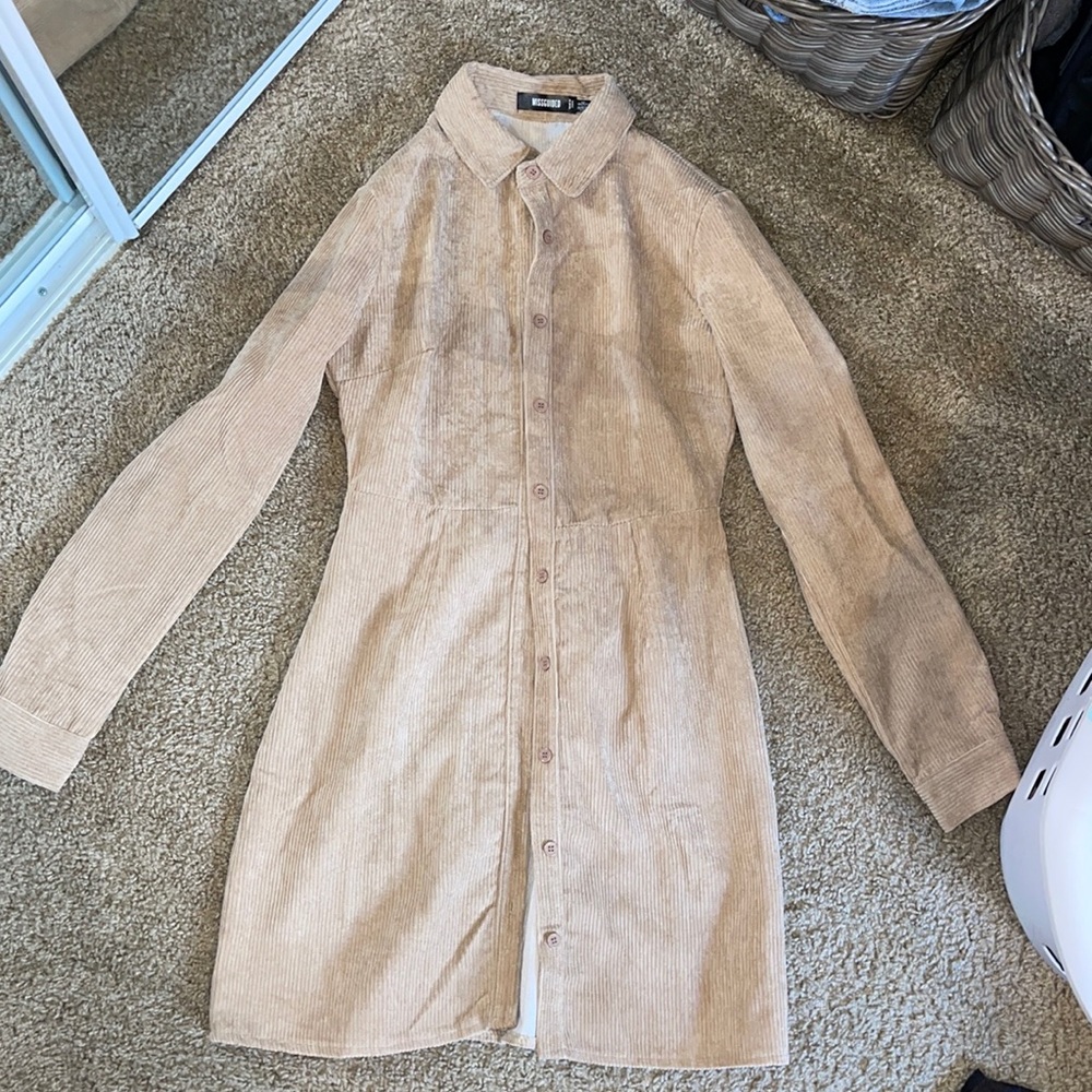 Corduroy dress